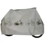 Fietshoes grijs 185x97cm - 1 fiets